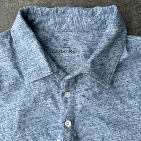 MENS HAWKER RYE POLO SHIRT SIZE XL - Picture 2 of 2